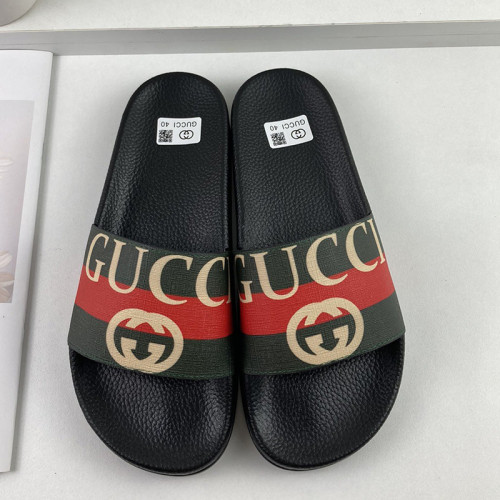 Gucci Mens Shoes Sandals Slides Slippers Luxury Brand Thick Sole Design with Original Box