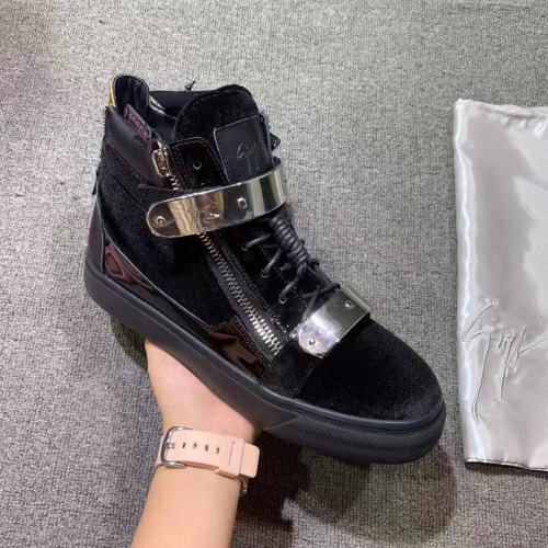 Giuseppe Zanotti Mens Shoes Luxury Brand High Top Sneakers Coby