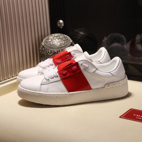 Valentino Garavani Open Sneaker With Metallic Band Mens Shoes Luxury Brand with Original Box