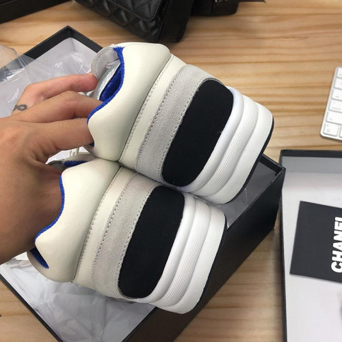Chanel Mens Shoes Sneakers Luxury Brand Sports Shoes Breathable Design with Original Box
