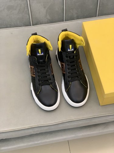 Fendi Mens Shoes Fashion Sneakers Luxury Brand Casual Shoes for Men with Original Box