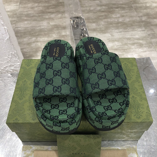 Gucci Womens Shoes Platform Slide Sandal