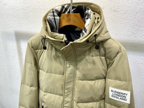 Burberry Winter Mens Coats Overcoats Luxury Brand Mens Long Sleeve Coat