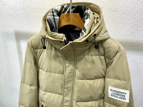 Burberry Winter Mens Coats Overcoats Luxury Brand Mens Long Sleeve Coat
