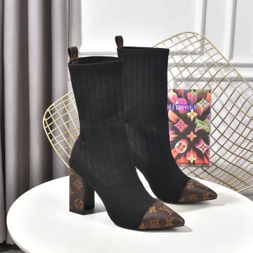 Louis Vuitton Womens Shoes SILHOUETTE ANKLE BOOT 9cm