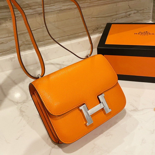 Hermes Womens Bags Crossbody Shoulder Bags Luxury Brand Fashion Hermès Constance Epsom Women Bag