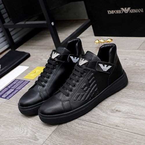 Armani Men Shoes Sneakers Fashion Design Luxury Brand Design