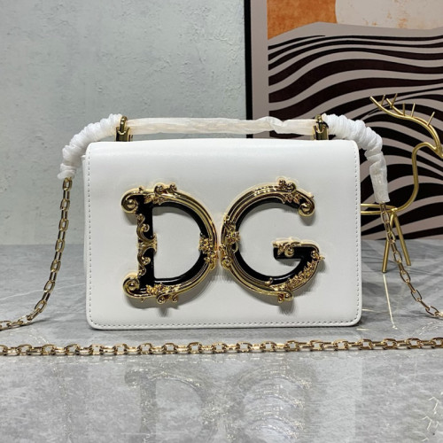 Dolce&Gabbana Womens Bags Shoulder Bag in quilted nappa leather Luxury Brand with Original Box