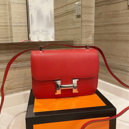 Hermes Womens Bags Crossbody Shoulder Bags Luxury Brand Fashion Hermès Constance Epsom Women Bag