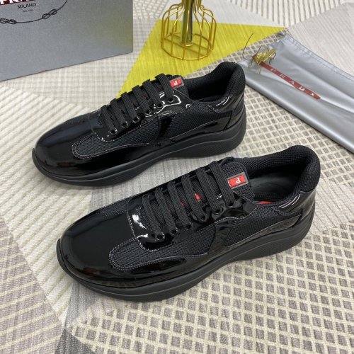 Prada Mens Shoes Sneakers Casual Shoes for Men Luxury Brand Breathable Fashion Sneakers with Original Box
