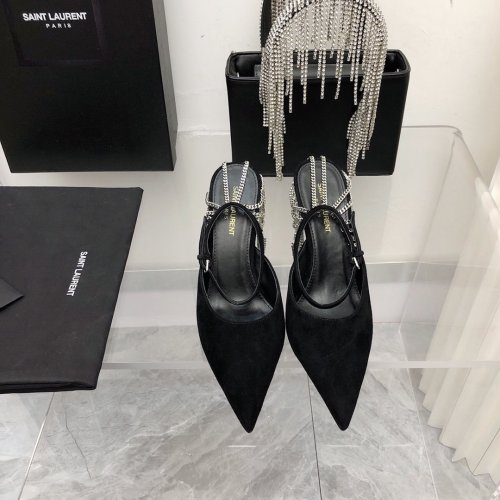 Saint Laurent YSL Womens Shoes Pumps Luxury Brand Fashion Shoes For Wedding or Party with Original box 8cm Heel