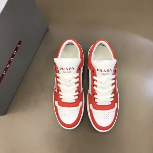Prada Mens Shoes Sneakers Casual Shoes for Men Luxury Brand Breathable Fashion Sneakers with Original Box