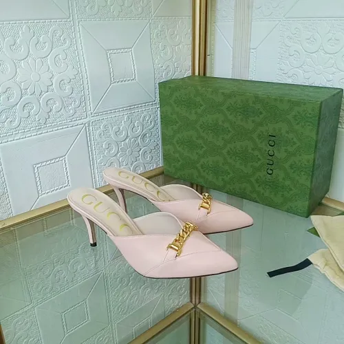 Gucci Womens Shoes Mule 7cm