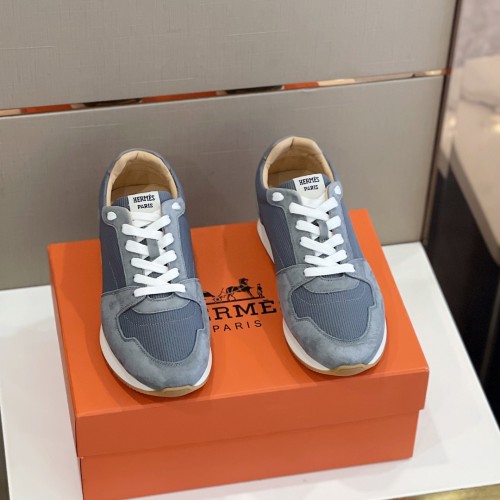 Hermes Mens Casual Shoes Fashion Sneakers Luxury Brand with Original Box