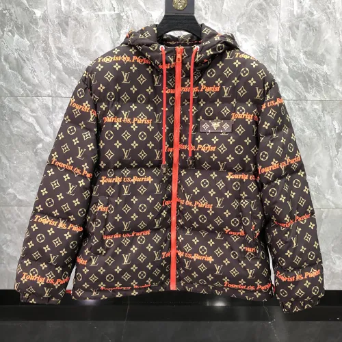 Louis Vuitton Design Mens Womens Winter Windprood Down Jackets Keep Warm 90% White Duck Down