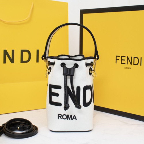 Fendi Womens Bag MON TRESOR Bucket Bag