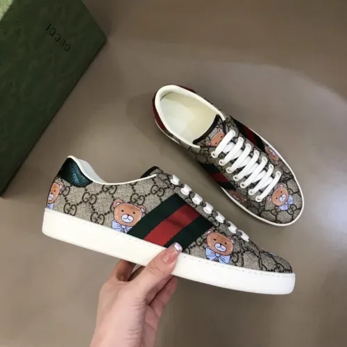 Gucci Womens Shoes Fashion Sneakers Lace-Up Luxury Brand Women's Ace Embroidered Sneaker with Original Box