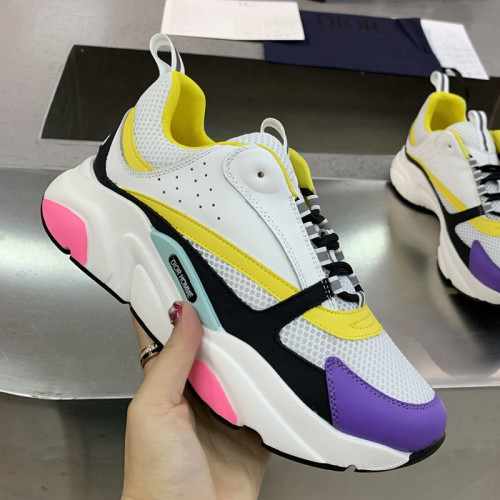Dior Mens Shoes Sneakers Luxury Brand Breathable Design B22 SNEAKER with Original Box