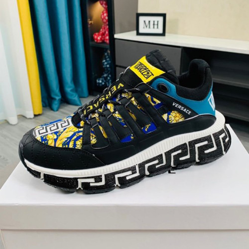 Versace Women Shoes Fashion Design Luxury Brand TRIGRECA SNEAKERS with Original Box