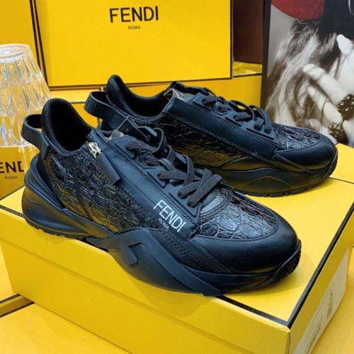 Fendi Mens Shoes Fashion Sneakers Luxury Brand Casual Fendi Flow Low-Top Sneakers Shoes for Men with Original Box