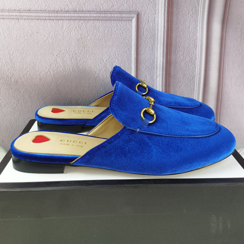 Gucci Womens Shoes Casual Loafers Design Luxury Brand Leather Women's jumbo GG Princetown slipper with Original Box 475094 UKO60 2588