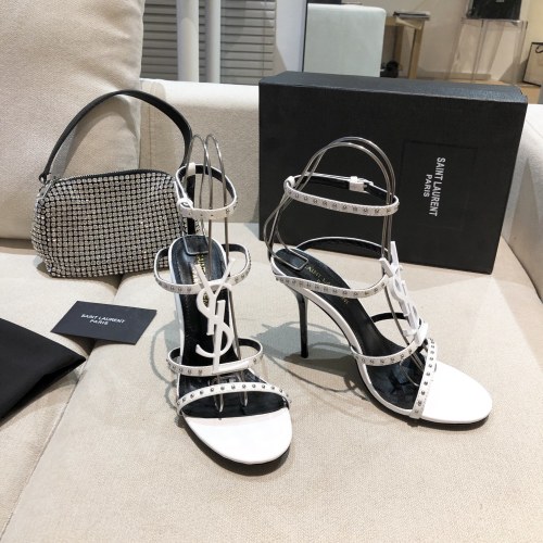 Saint Laurent YSL Womens Shoes Sandals High Heel 10.5cm