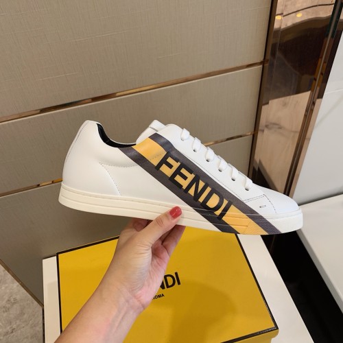 Fendi Mens Shoes Fashion Sneakers Luxury Brand Casual Shoes for Men with Original Box