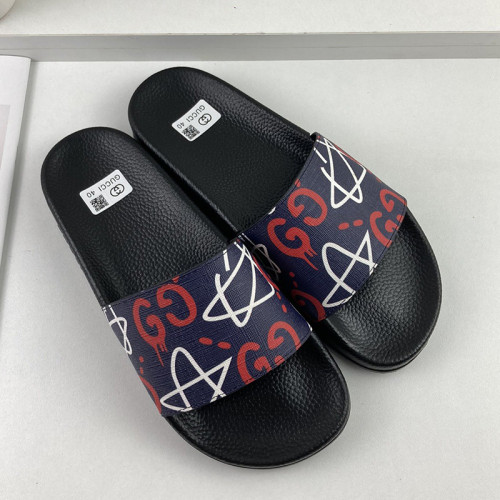 Gucci Mens Shoes Sandals Slides Slippers Luxury Brand Thick Sole Design with Original Box