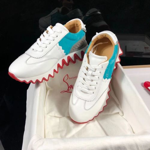Christian Louboutin Womens Shoes Sneakers Luxury Brand with Original Box Fashion Sneakers
