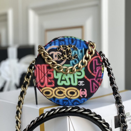 Chanel Womens Bags Crossbody Bag Classic Chanel 19 Flap Luxury Brand with Original Box