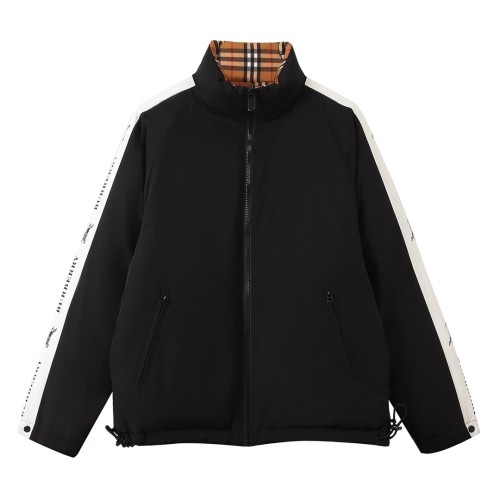 Burberry Design Mens Womens Winter Windprood Down Jackets Keep Warm