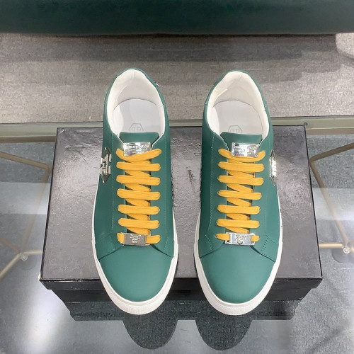 Philipp Plein Men Shoes Low Top Sneaker Fashion Design Luxury Brand