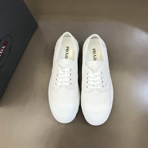 Prada Mens Shoes Sneakers Casual Shoes for Men Luxury Brand Breathable Fashion Sneakers with Original Box