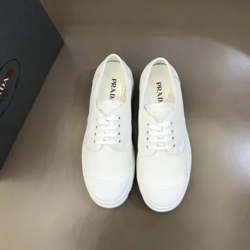 Prada Mens Shoes Sneakers Casual Shoes for Men Luxury Brand Breathable Fashion Sneakers with Original Box