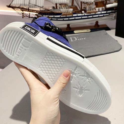 Dior Womens Mens Shoes Sneakers Luxury Brand Unisex Design B23 High-Top Sneaker with Box
