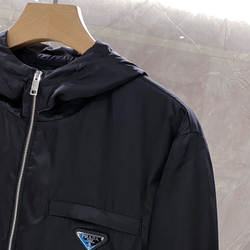 Prada Design Fashion Mens Jackets Thin Design Luxury Brand