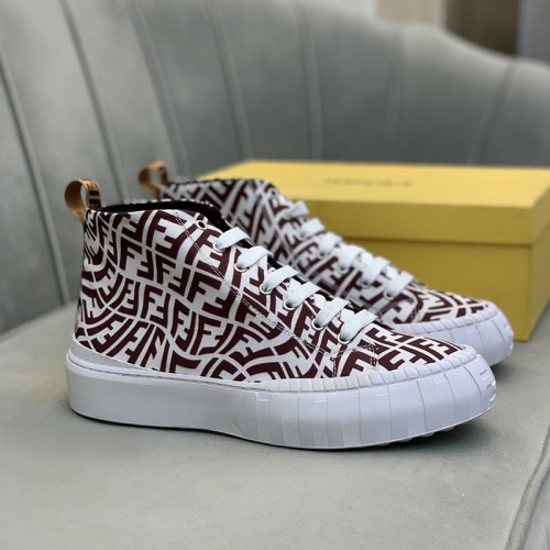 Fendi Mens Shoes Fashion Sneakers Luxury Brand Casual Shoes for Men with Original Box