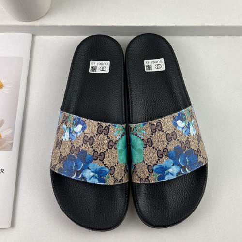 Gucci Mens Shoes Sandals Slides Slippers Luxury Brand Thick Sole Design with Original Box