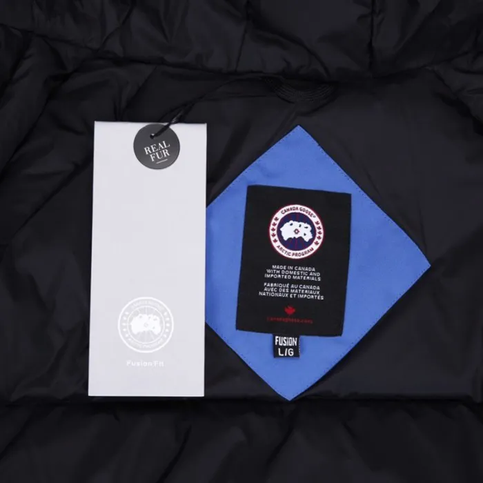 Canada Goose Langford Mens Womens Winter Windprood Down Jackets Keep Warm 80% White Duck Down