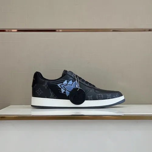 Louis Vuitton Men Shoes Fashion Sneakers RIVOLI Beverly Hills SNEAKER Luxury Brand Casual Shoes with Original Box