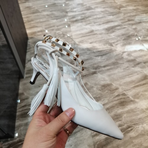 Valentino Womens Shoes Rockstud Slingback Pump 5cm