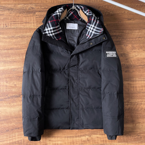 Burberry Design Mens Womens Winter Windprood Down Jackets Keep Warm 90% White Duck Down