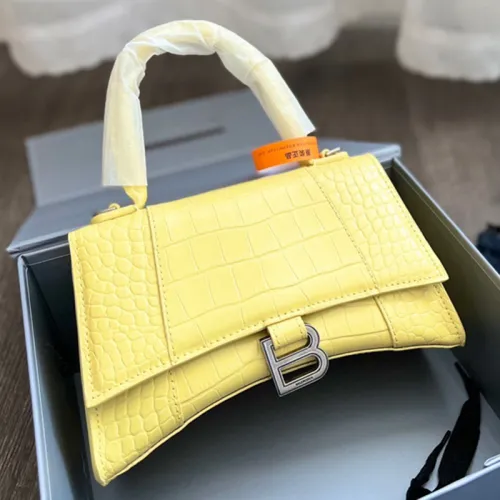 Balenciaga Womens Bags HOURGLASS XS TOP HANDLE BAG with Original Box