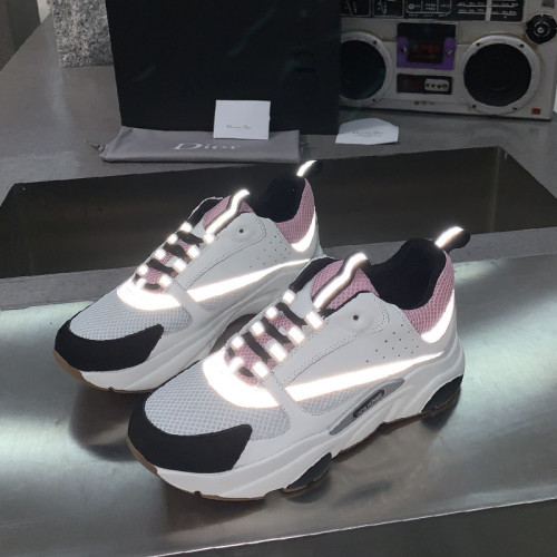 Dior Mens Shoes Sneakers Luxury Brand Breathable Design B22 SNEAKER with Original Box