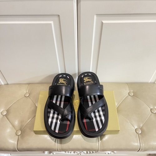 Burberry Mens Shoes Leather Sandals