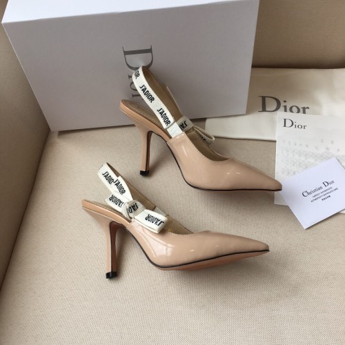 Dior Women Shoes Luxury Design Fashion Type High Heel Shoes for Wedding Style J'ADIOR SLINGBACK PUMP