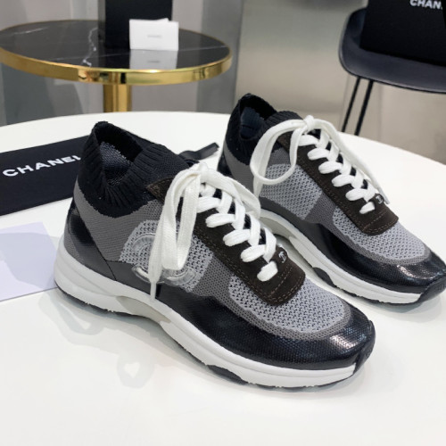 Chanel Mens Shoes Sneakers Luxury Brand Sports Shoes Breathable Design with Original Box