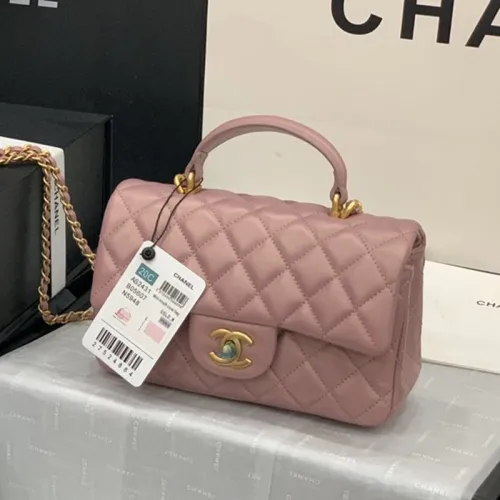 Chanel Womens Bags Crossbody Bag Classic Handbag CF Mini Luxury Brand with Original Box