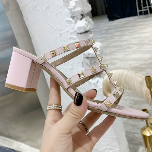 Valentino Women Shoes Mule Flip Flop Sandals ROMAN STUD SLIDE SANDAL IN QUILTED NAPPA with Original Box Luxury Brand