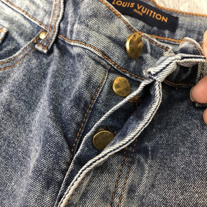 Louis Vuitton Luxury Brand Mens Jeans